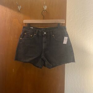 High Rise Distressed Denim Shorts from the GAP